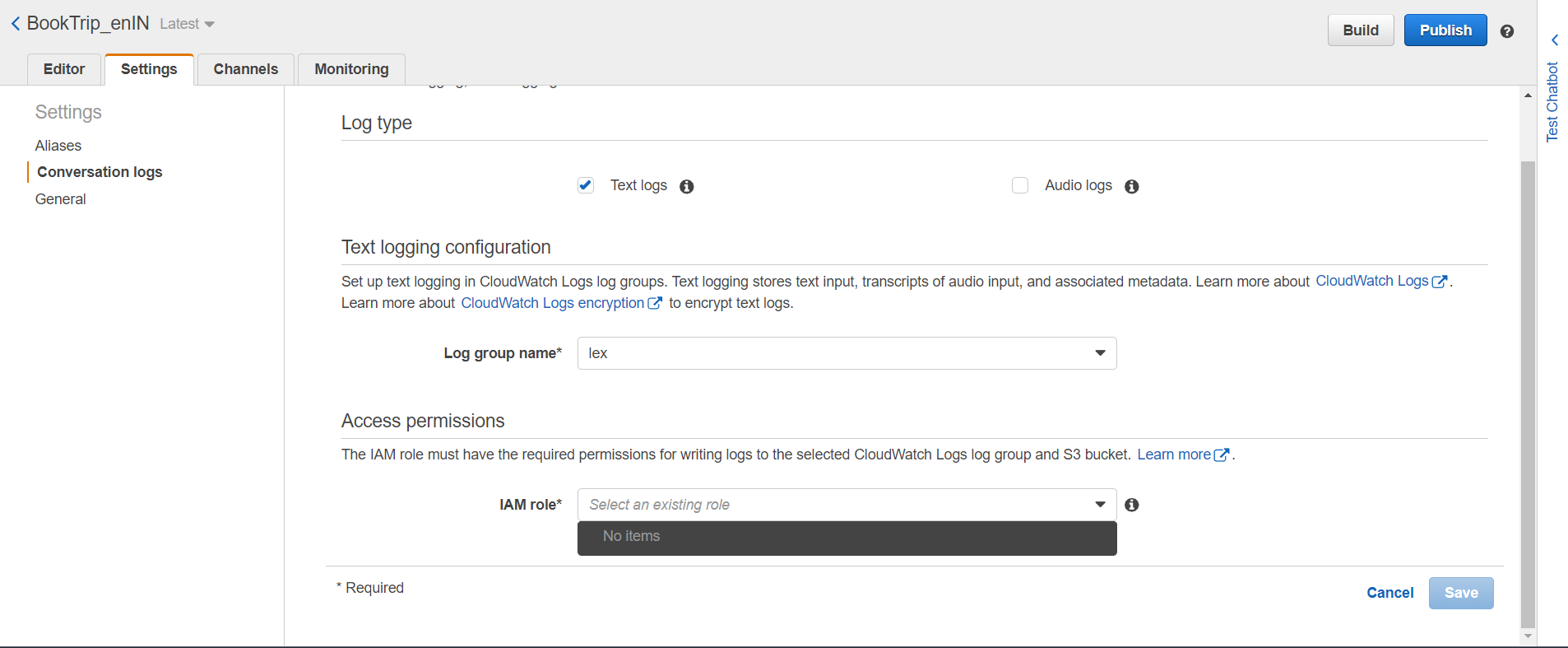 lexConfiguration